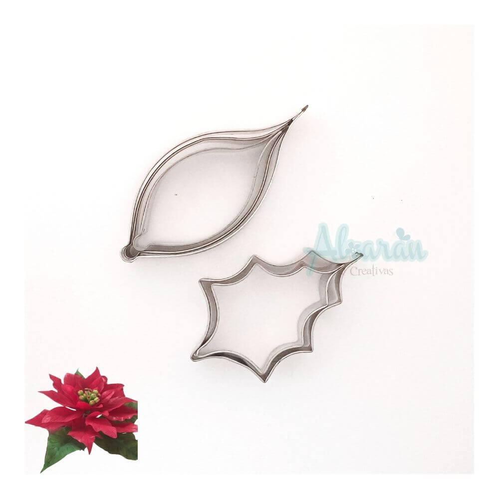 CORTADORES DE FLOR NOCHEBUENA JUMBO X 5