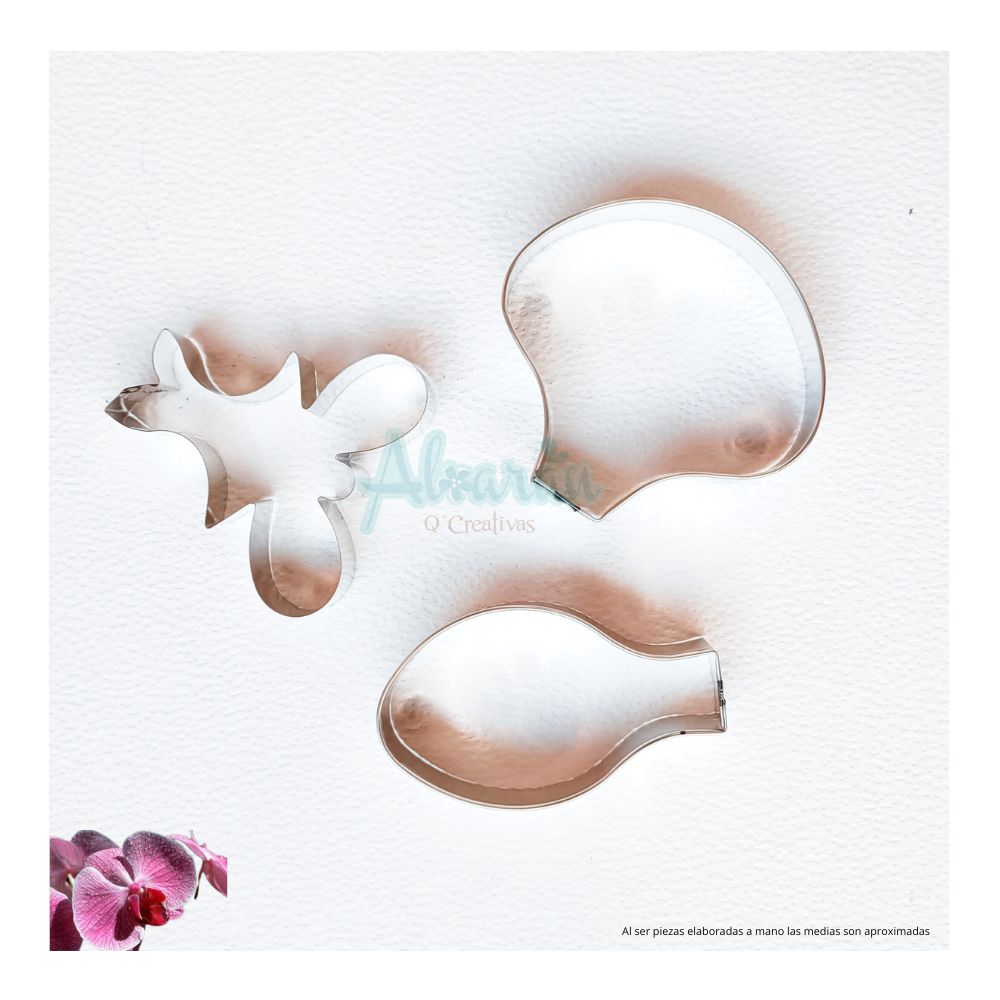 CORTADORES DE ORQUIDEA MARIPOSA U ORQUIDEA PHALAENOPSIS MODELO 2 MEDIANA