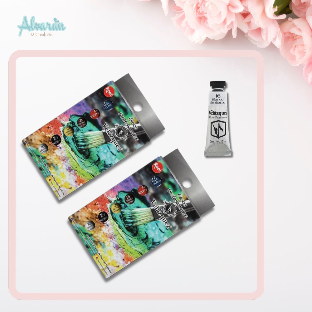 KIT DE 12 ÓLEOS PROFESIONALES PARA PASTA FLEXIBLE Y PORCELANA FRÍA - 16ML