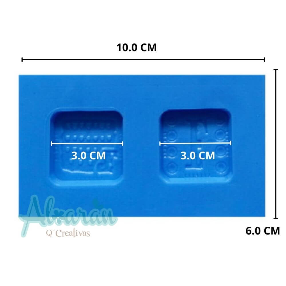 MOLDE FLEXIBLE NO.19 EMPERADOR X 2