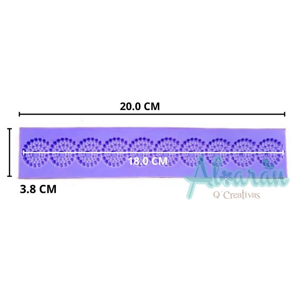 MOLDE FLEXIBLE, REGLETA FLEXIBLE CARACOL