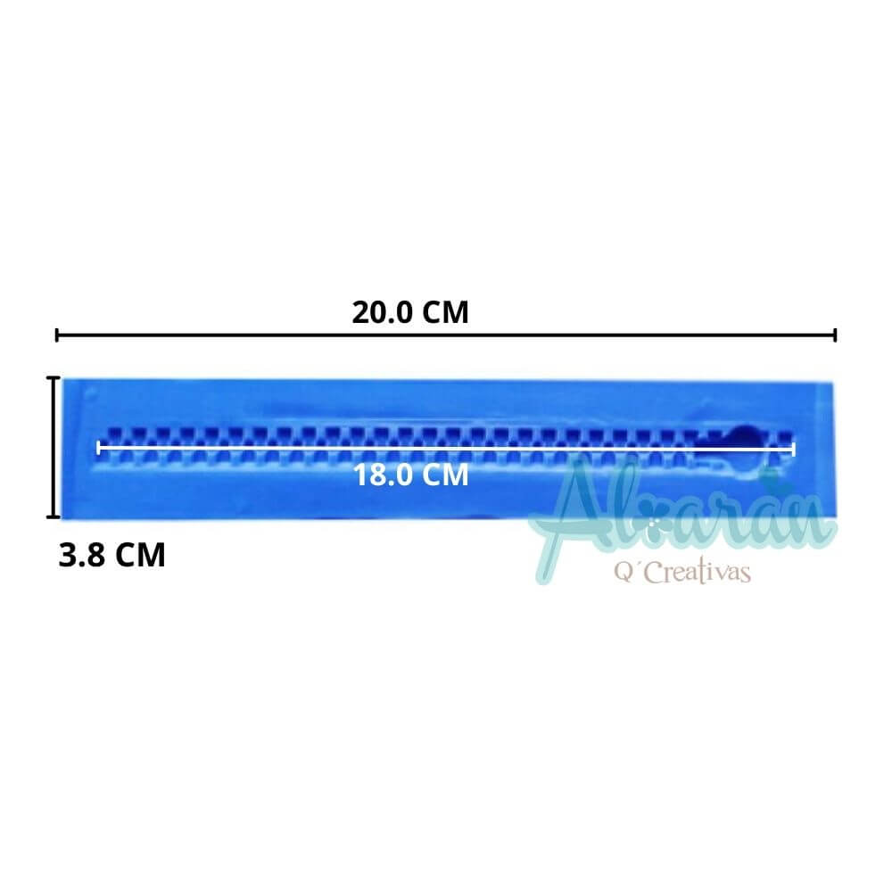 MOLDE FLEXIBLE, REGLETA FLEXIBLE CIERRE