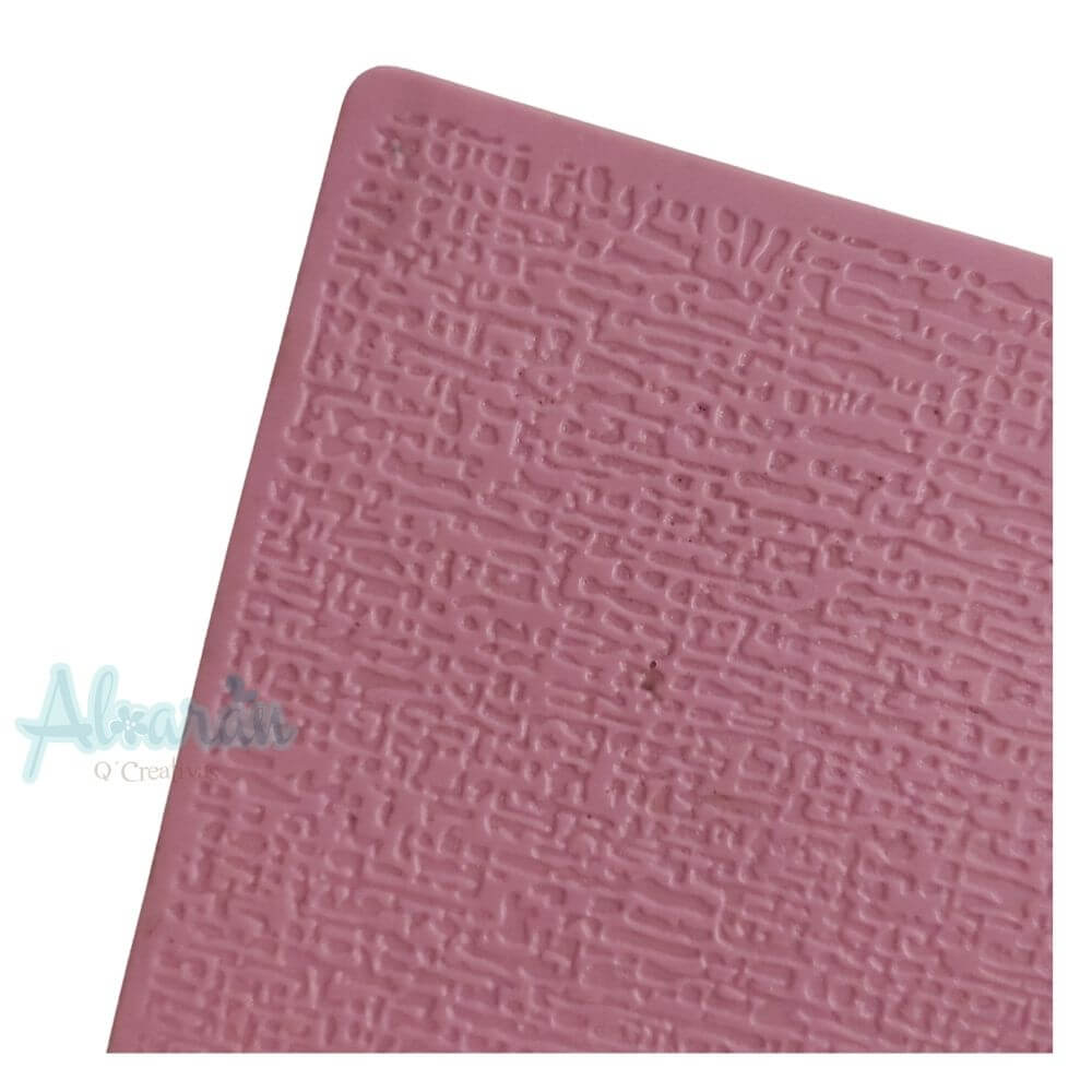 PLACA TEXTURIZADA EN FORMA DE TIROL