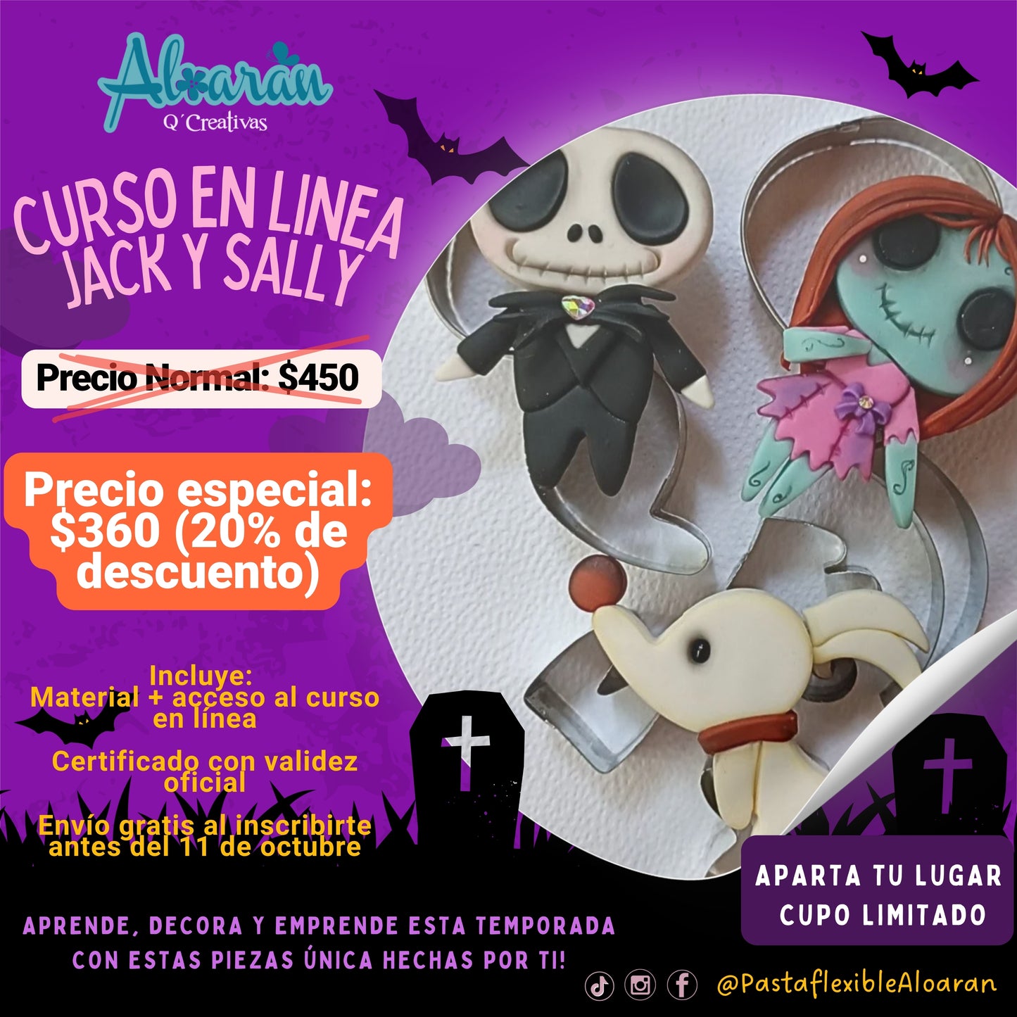 CURSO DE PASTA FLEXIBLE EN LINEA JACK Y
