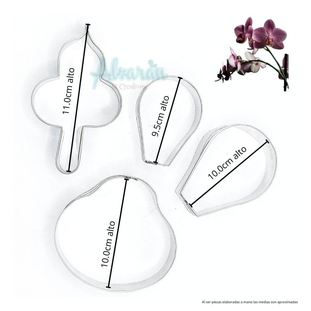 CORTADORES DE ORQUIDEA JUMBO X 3