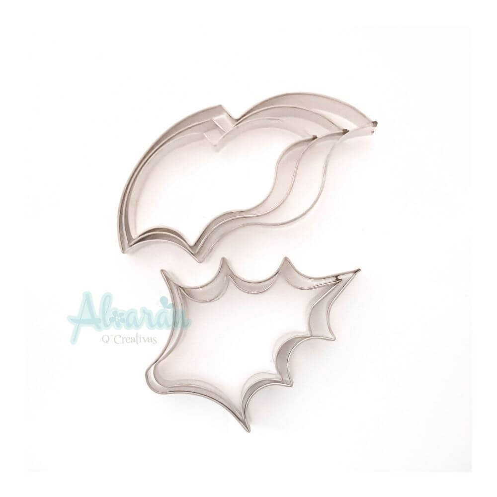 CORTADORES DE FLOR NOCHEBUENA FANTASIA JUMBO X 5