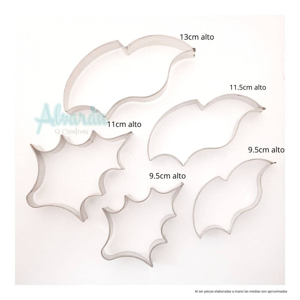 CORTADORES DE FLOR NOCHEBUENA FANTASIA JUMBO X 5