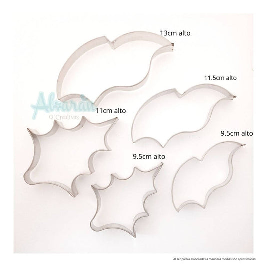 CORTADORES DE FLOR NOCHEBUENA FANTASIA JUMBO X 5