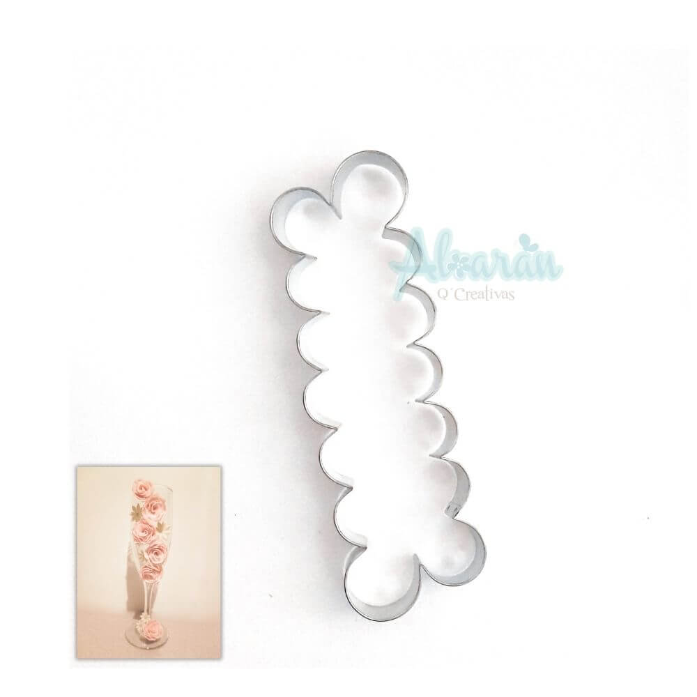 CORTADORES DE ROSA NUBE MINI / CHICO X 3