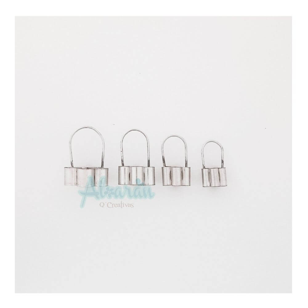 CORTADORES DE FLOR NO ME OLVIDES CHICO X 4