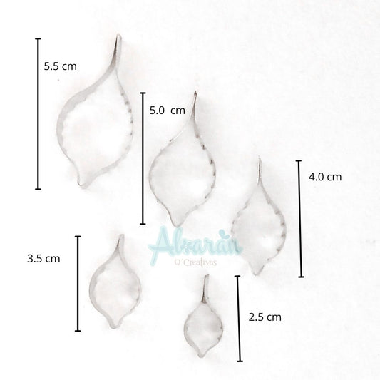 CORTADORES DE HOJA CHICO X 5