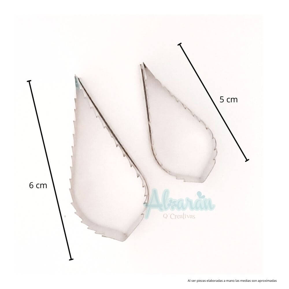 CORTADORES DE HOJA CON MUESCAS X 2