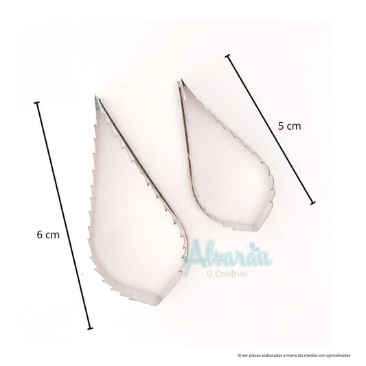 CORTADORES DE HOJA CON MUESCAS X 2