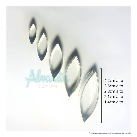 CORTADORES DE HOJA DE DOS PICOS MINI X 5