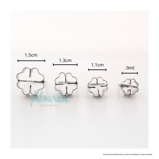 CORTADORES DE FLOR DE GERANIO MICRO X 4