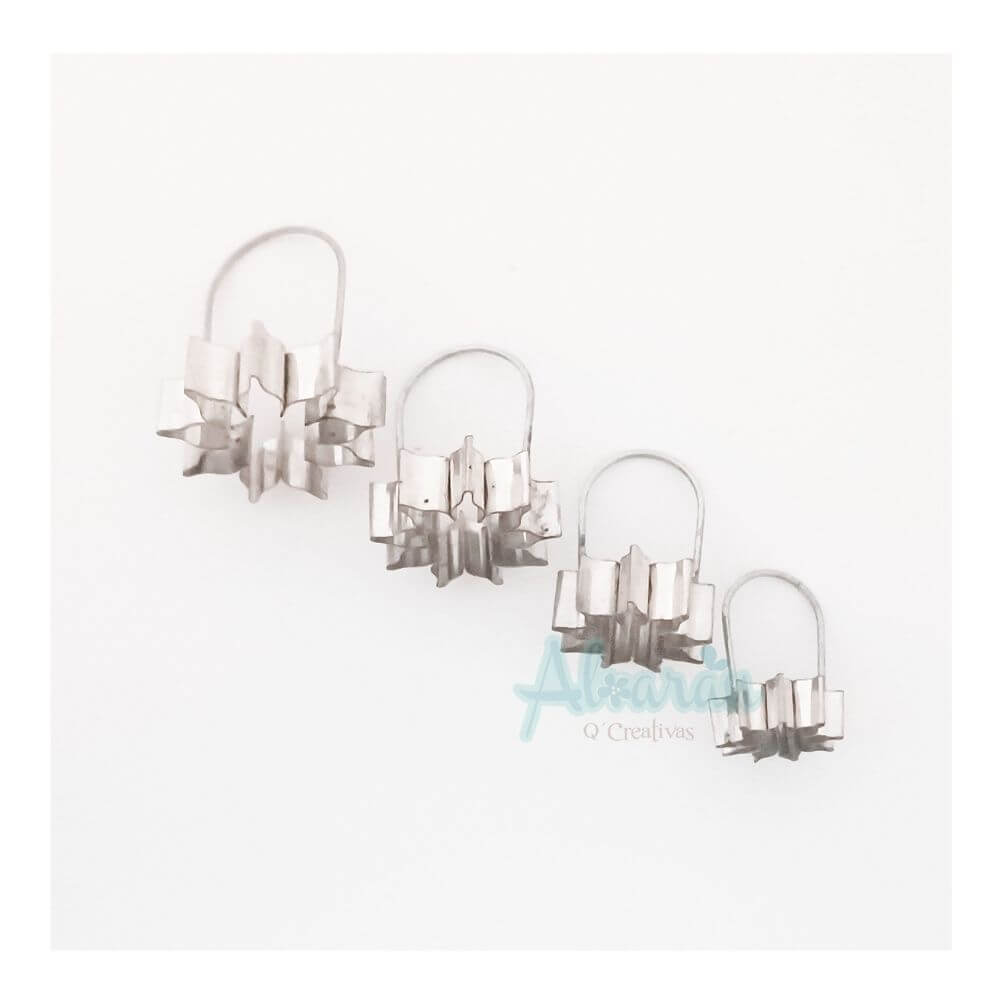 CORTADORES DE FLOR GIRASOL CHICO X  4