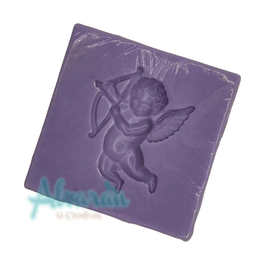 MOLDE DE SILICON FLEXIBLE ÁNGEL CUPIDO COMPLETO CHICO X 1