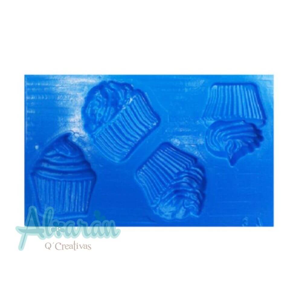 MOLDE FLEXIBLE NO.36 CUPCAKE X 4