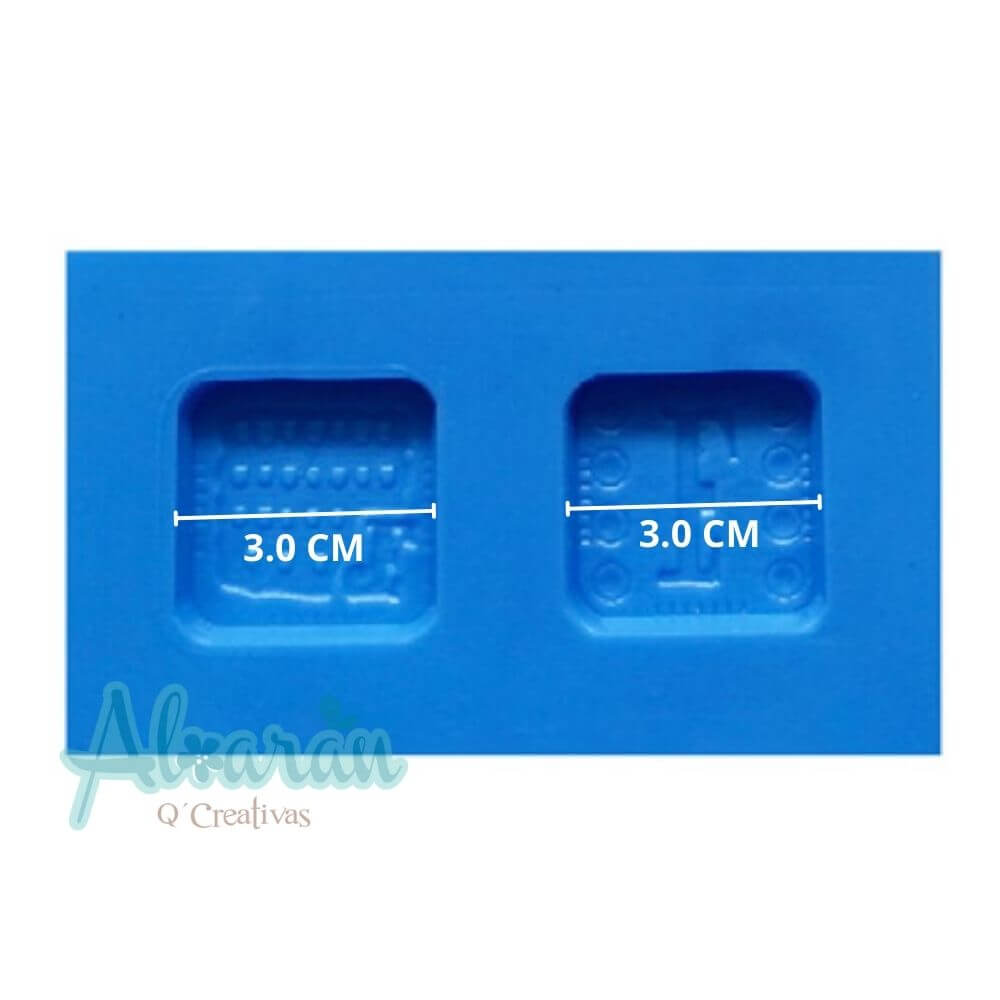 MOLDE FLEXIBLE NO.19 EMPERADOR X 2