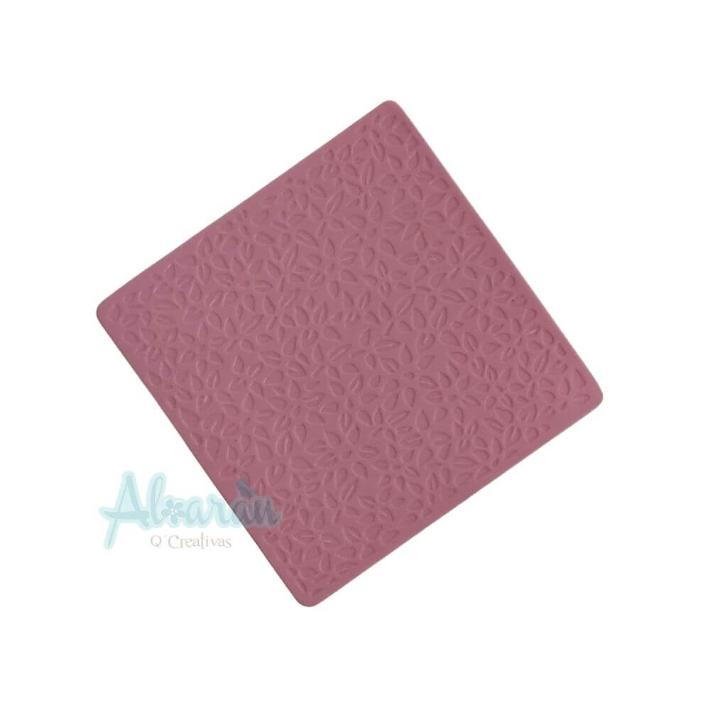 PLACA TEXTURIZADA EN FORMA DE HOJAS